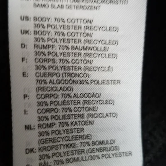 Adidas Sweatshirt Black Unisex Large - Picture 5 of 7